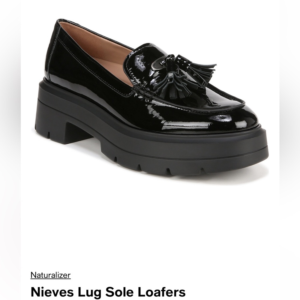 Naturalizer Nieves Leather Loafers